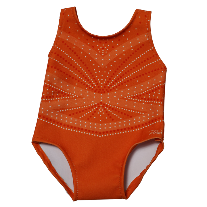Konijn met Turnpakje Hailey Oranje