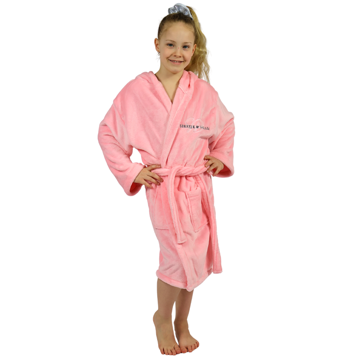 Robe de chambre rose Sparkle&Dream