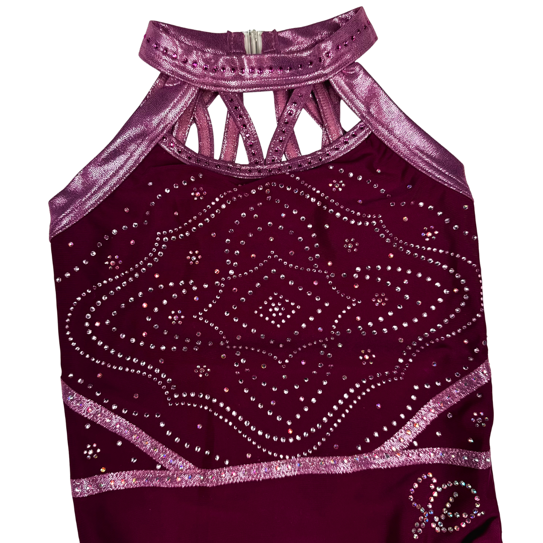 Justaucorps Ayla Aubergine Mauve