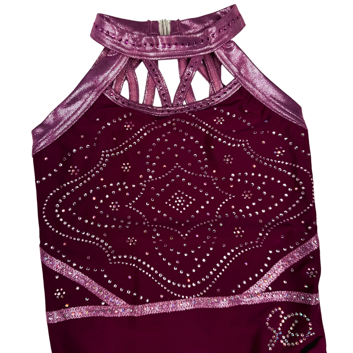 Justaucorps Ayla Aubergine Mauve