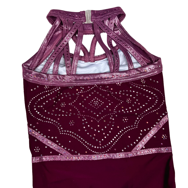 Justaucorps Ayla Aubergine Mauve