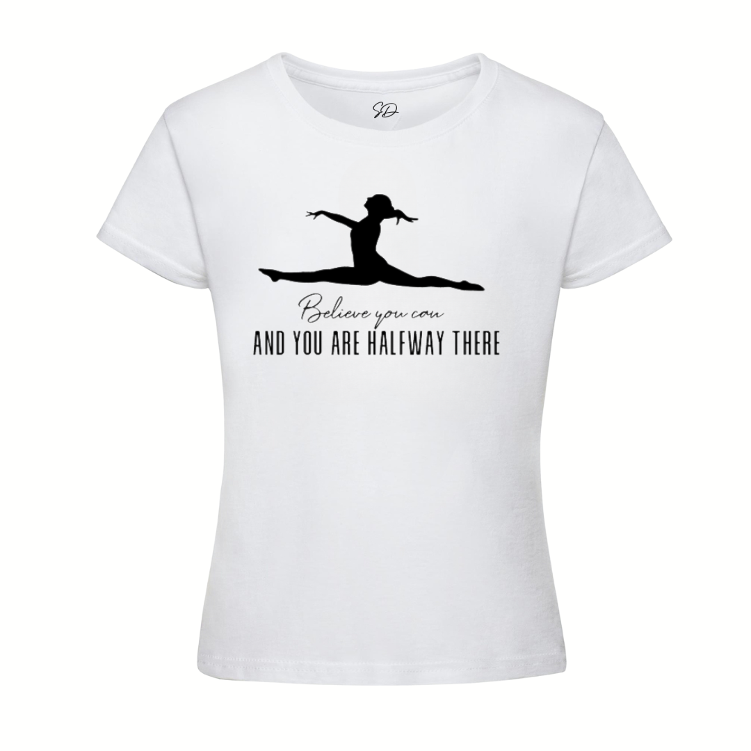 T-Shirt White Gymnastics 
