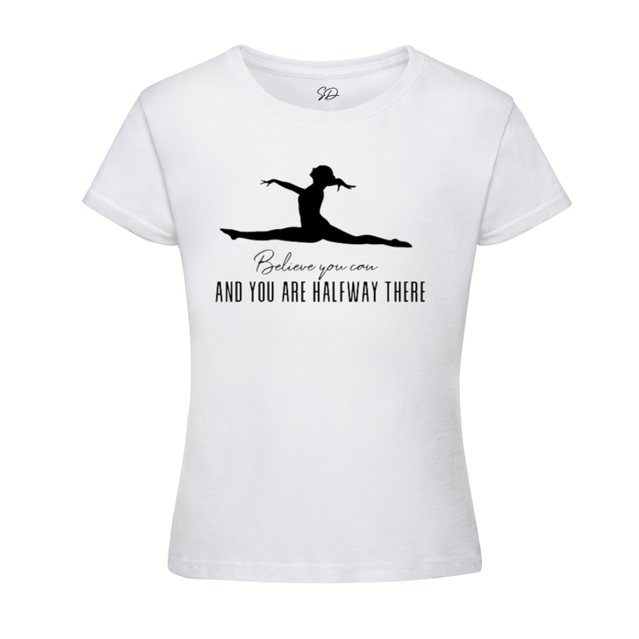 T-Shirt White Gymnastics 