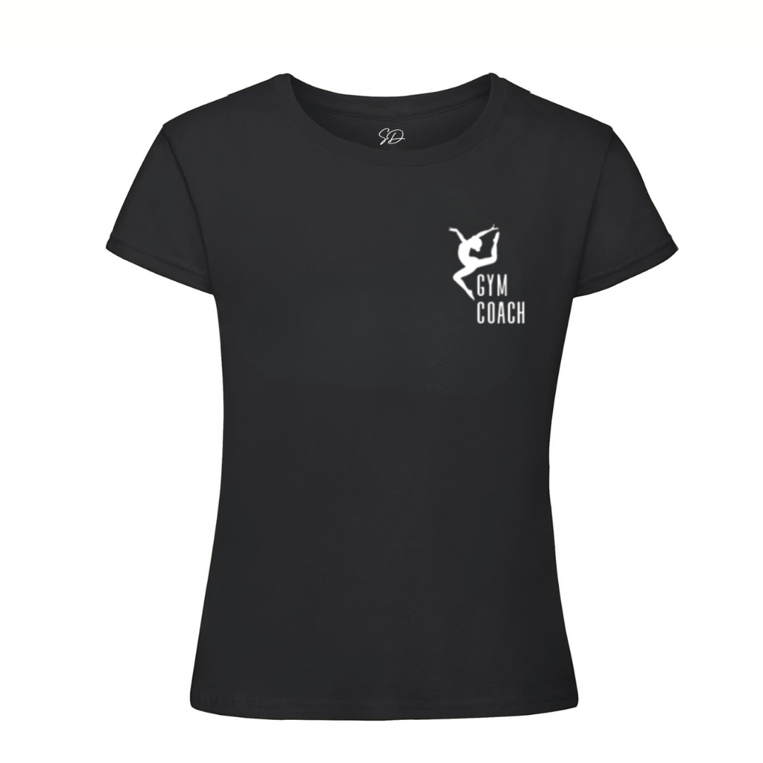 T-Shirt Black Gymnastics 