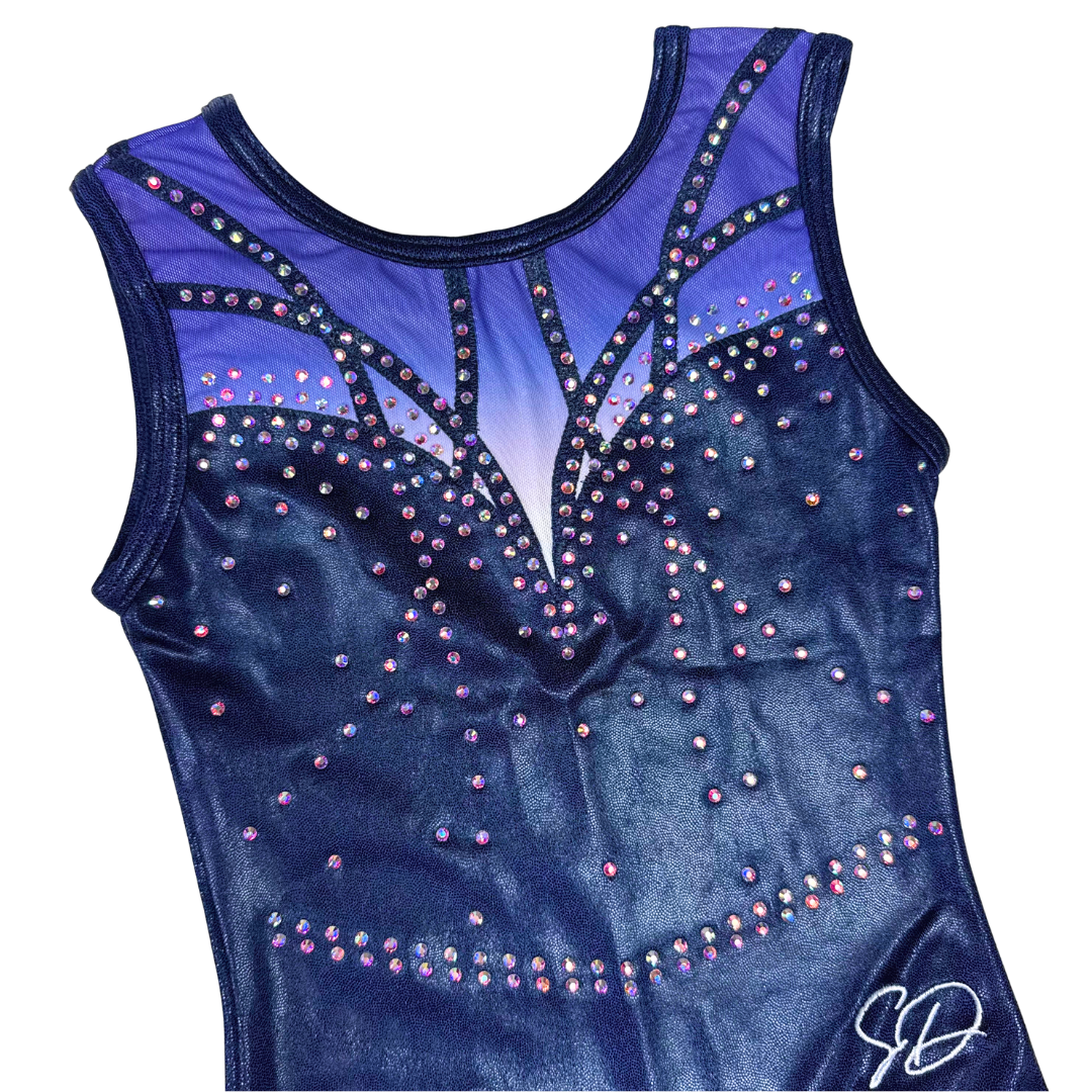 Turnpakje Renate Navy Mouwloos