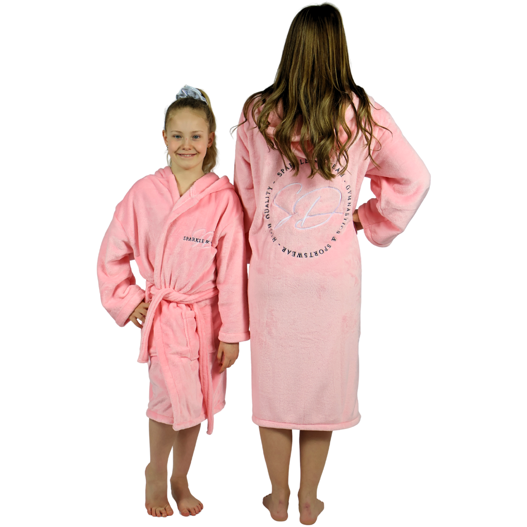 Robe de chambre rose Sparkle&Dream