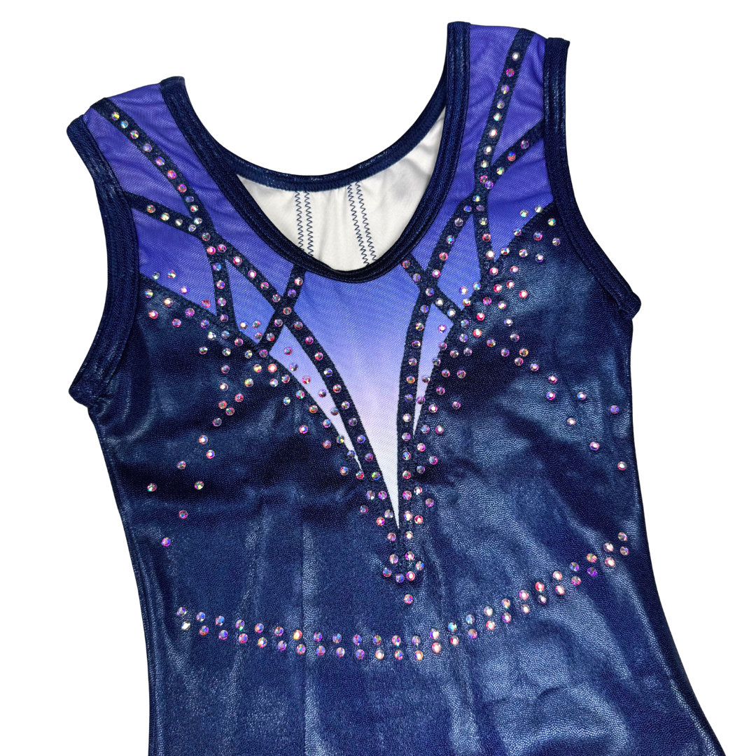 Turnpakje Renate Navy Mouwloos