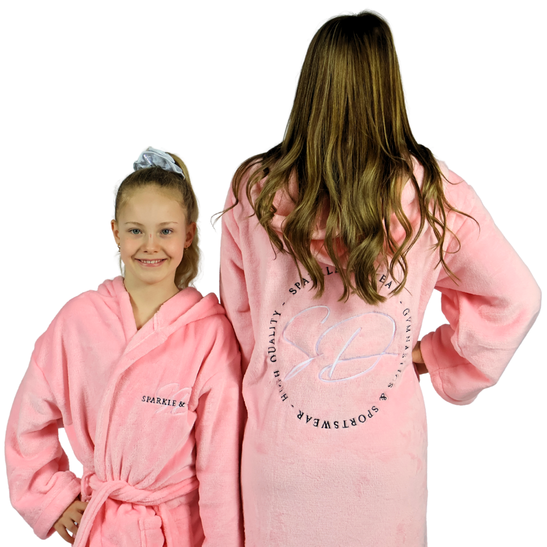 Robe de chambre rose Sparkle&Dream