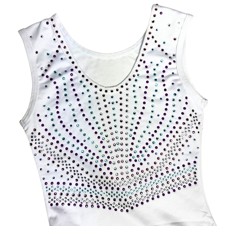 Turnpakje Yfke Wit Mouwloos