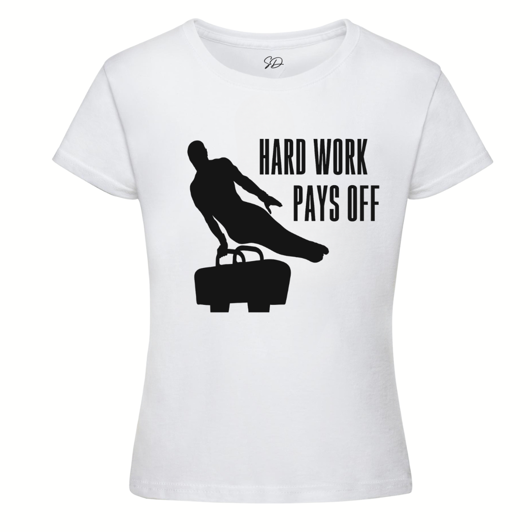 T-Shirt Blanc Gymnastique Homme