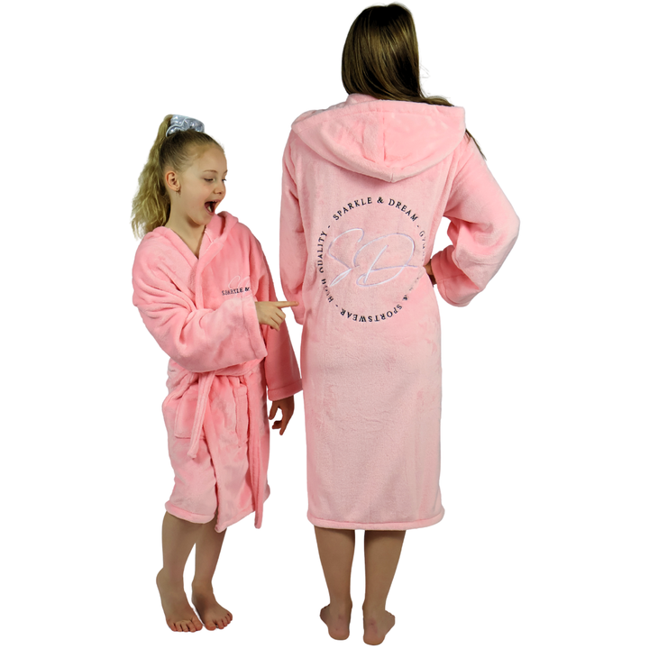 Robe de chambre rose Sparkle&Dream