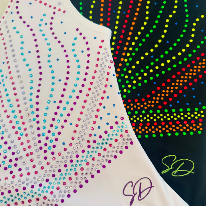 Turnpakje Yfke Wit Mouwloos