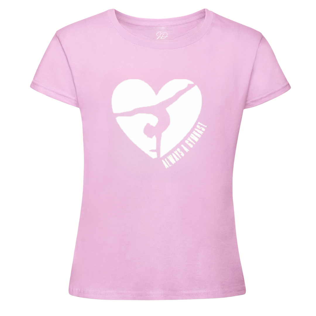 T-Shirt Rose Gymnastique