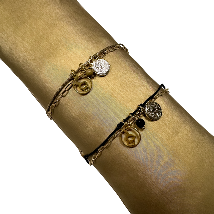 Bracelet Charms Gymnast Gold