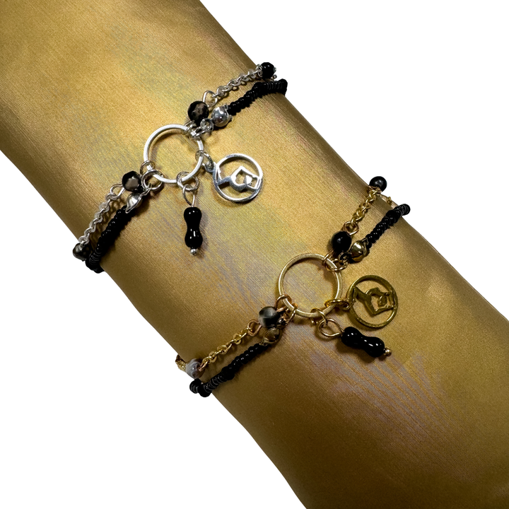Bracelet Circle Gold and Silver