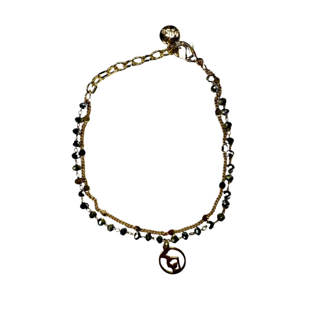 Bracelet Crystal Gold