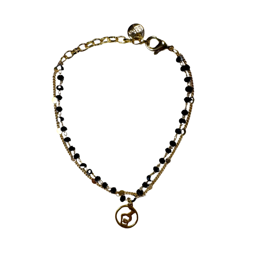 Bracelet Crystal Gold