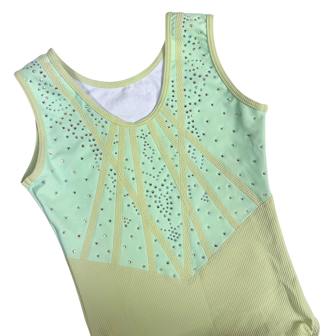 Gymnastics Leotard Beau Olive Green