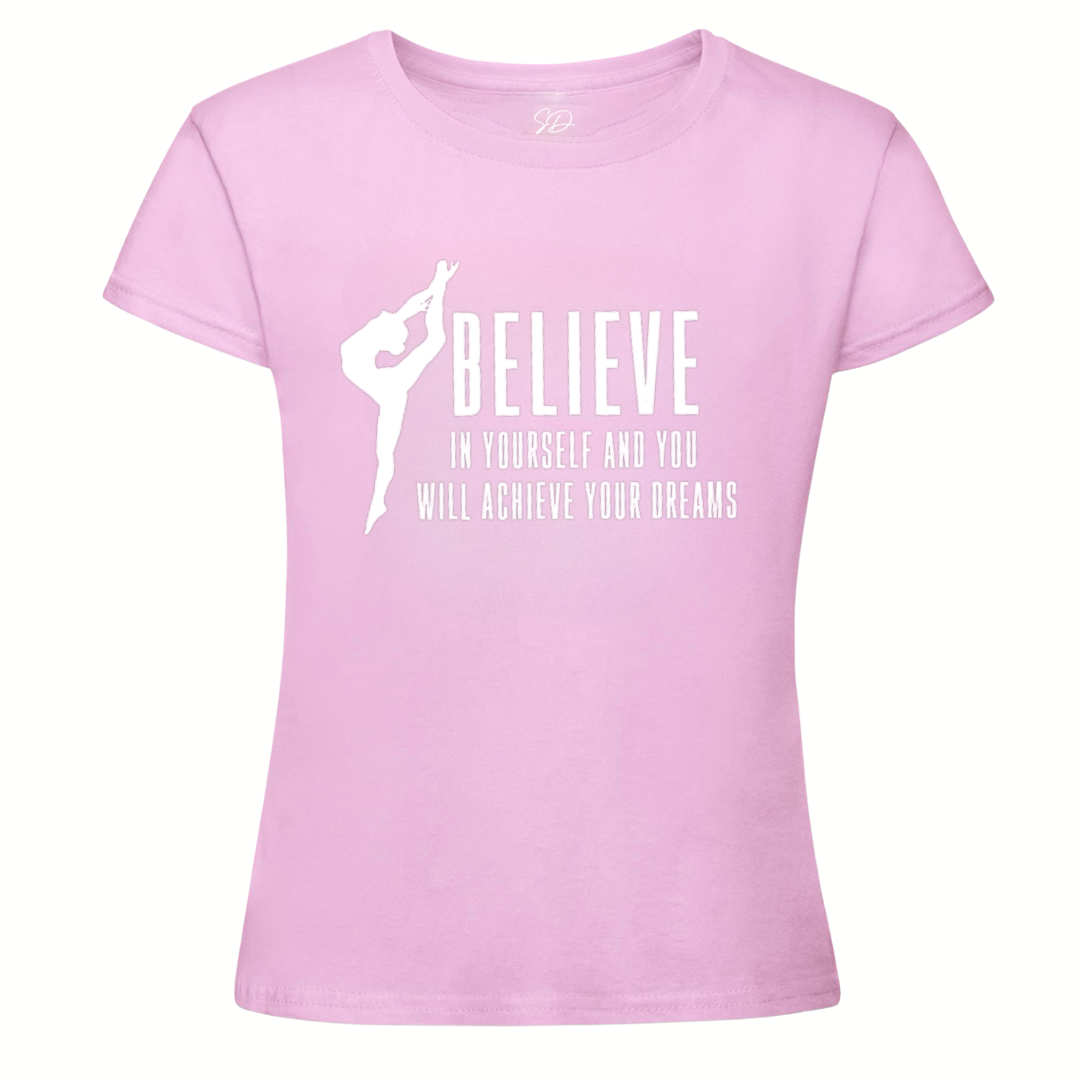 T-Shirt Rose Gymnastique