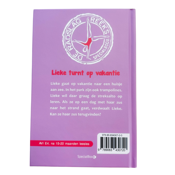 Book Lieke does gymnastics on holiday