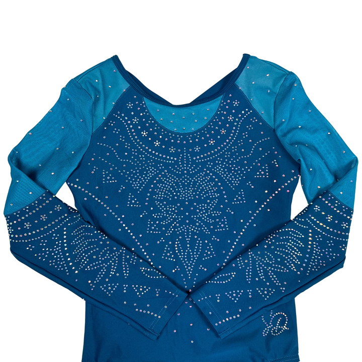 Justaucorps Cato Manches Longues Turquoise