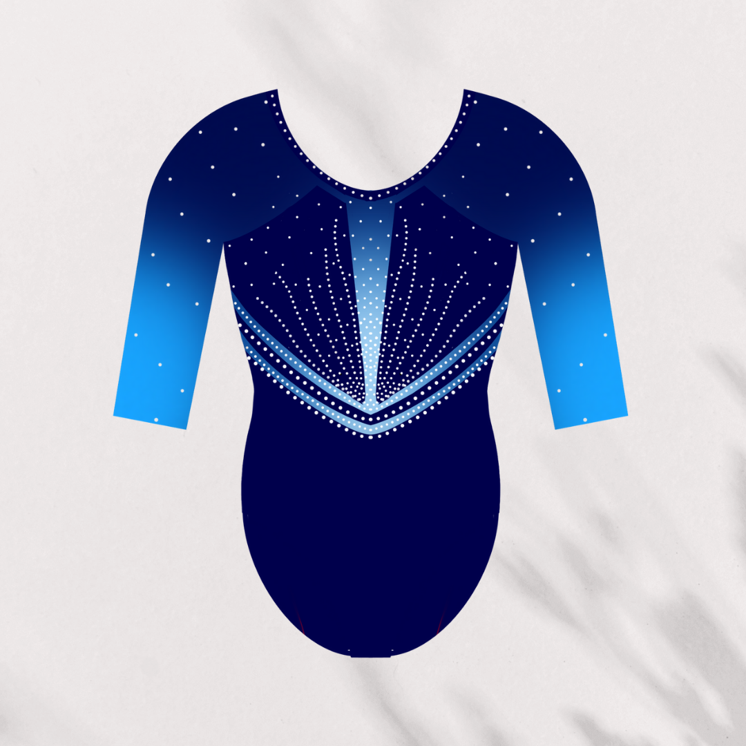 Combinaison de gymnastique GV Barendrecht Sans manches