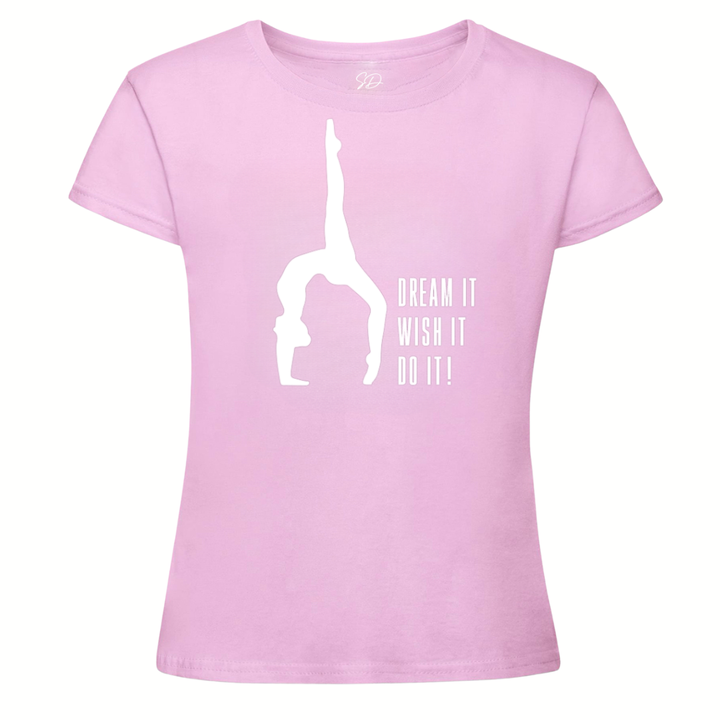 T-Shirt Rose Gymnastique