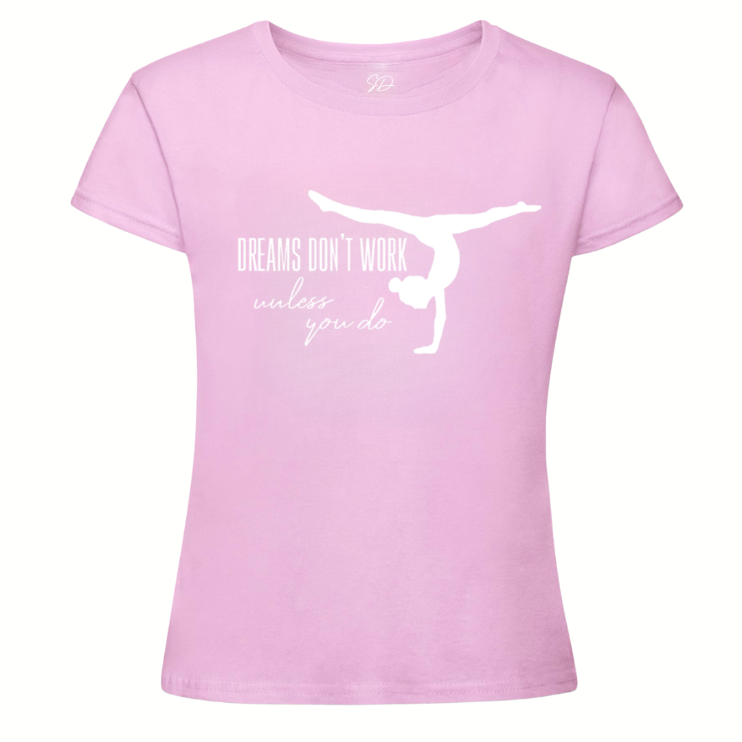 T-Shirt Rose Gymnastique