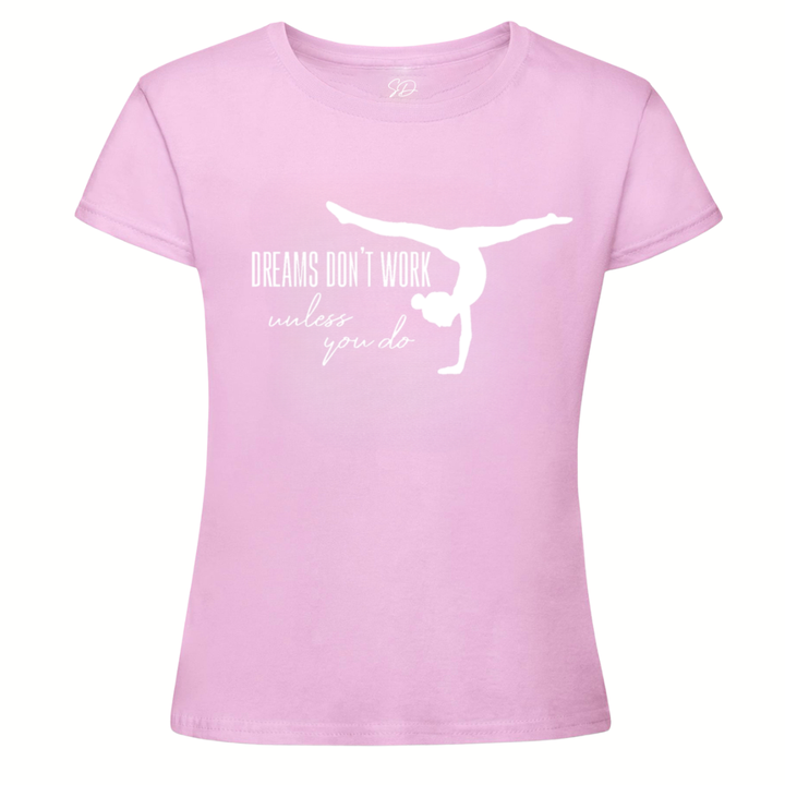 T-Shirt Rose Gymnastique