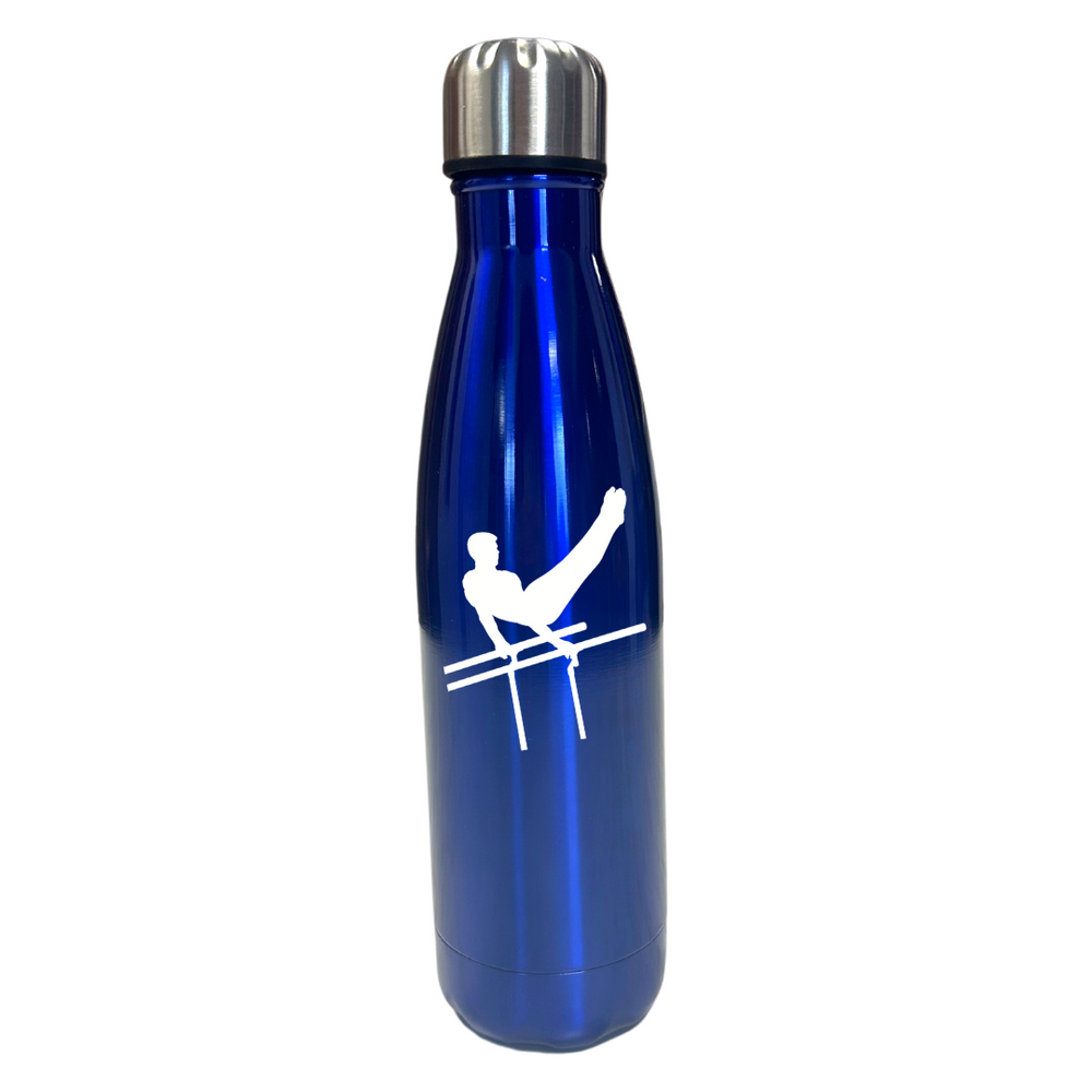 Drinkfles Stainless Steel Metallic Blauw Heren Heren Brug