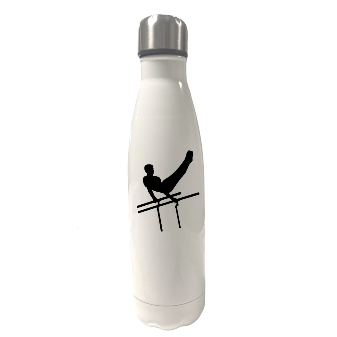 Trinkflasche Edelstahl Weiß Herren – Sparkle&Dream