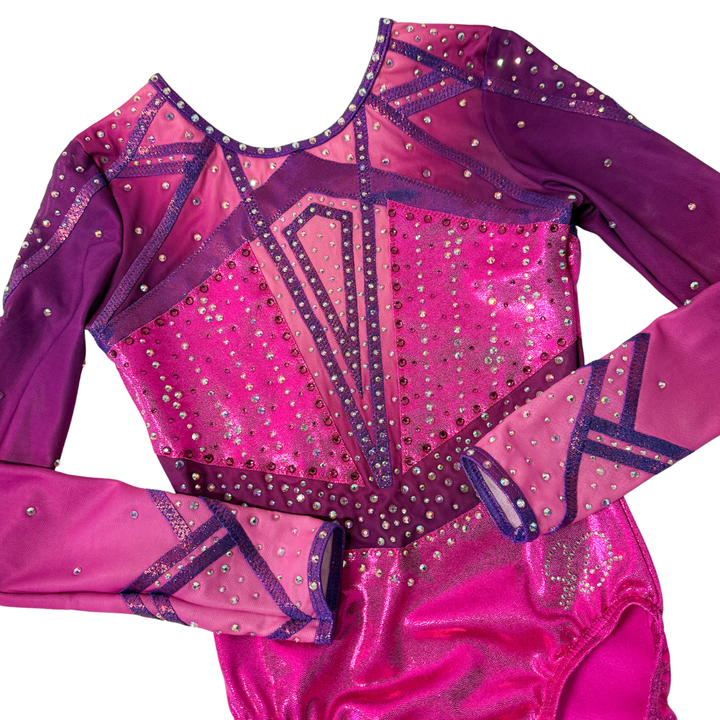 Gymnastics leotard Gympies Hoeilaart Sleeveless