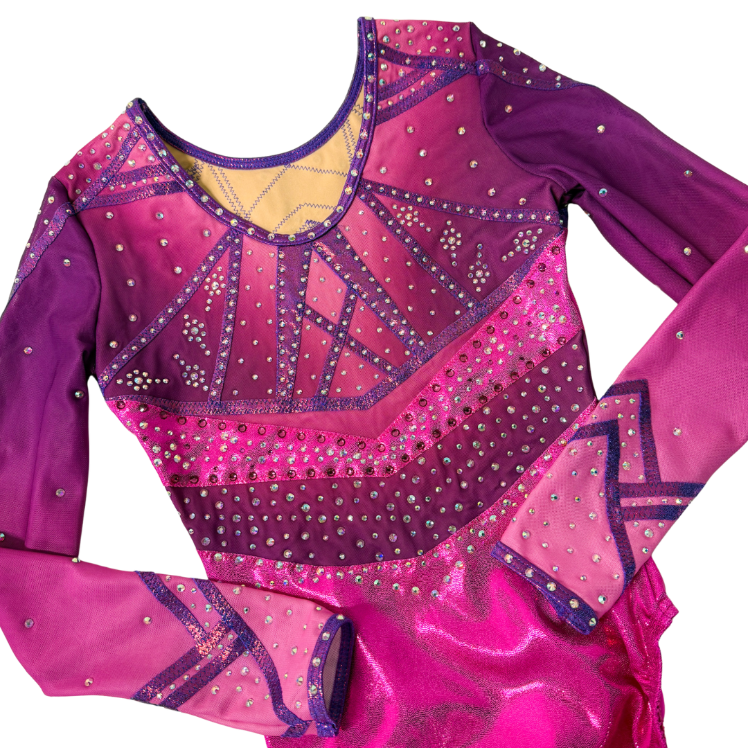 Gymnastics leotard Gympies Hoeilaart Sleeveless