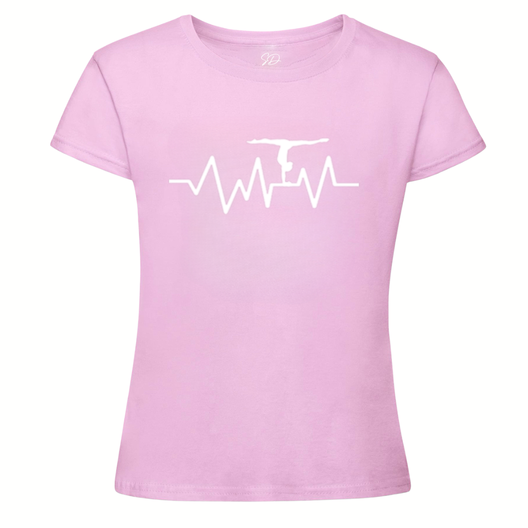 T-Shirt Rose Gymnastique