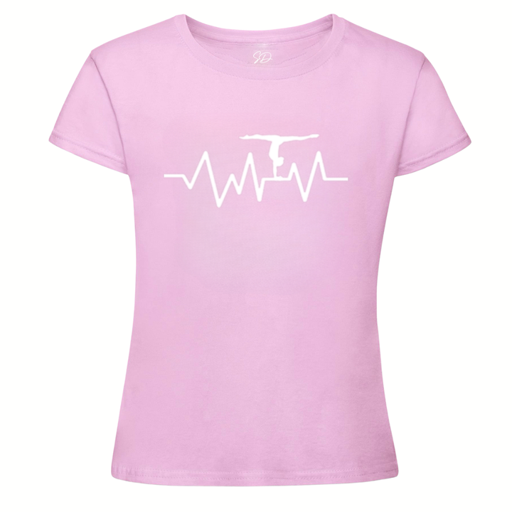 T-Shirt Rose Gymnastique