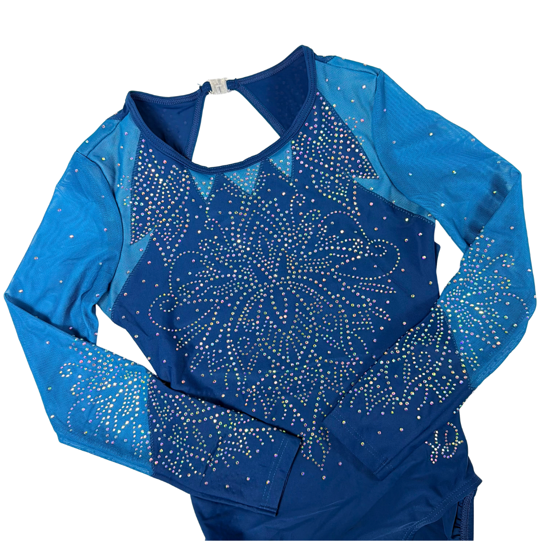 Justaucorps Indy Teal Manches Longues