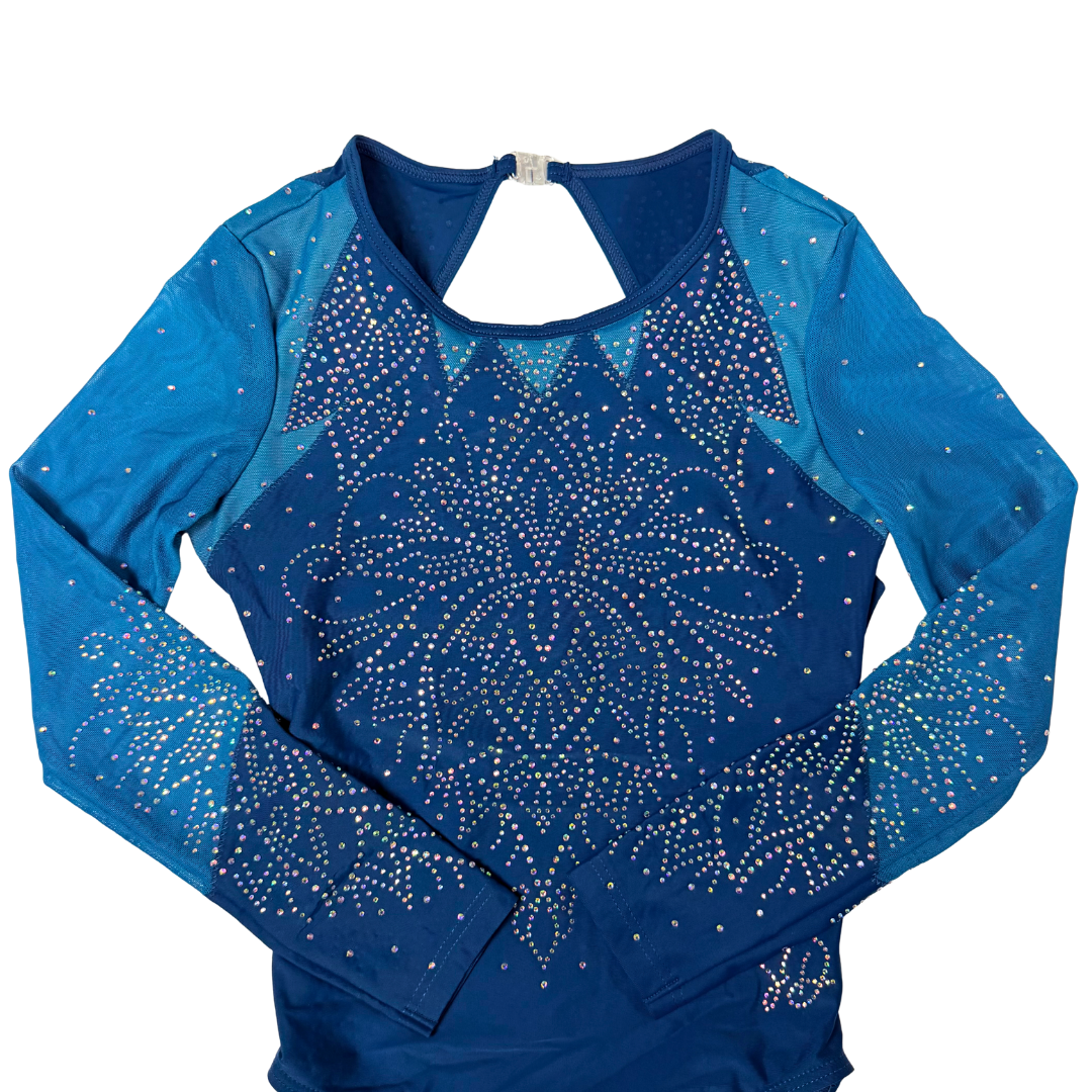 Justaucorps Indy Teal Manches Longues