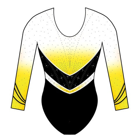 Combinaison de gymnastique KDO Alblasserdam Milou Bleu