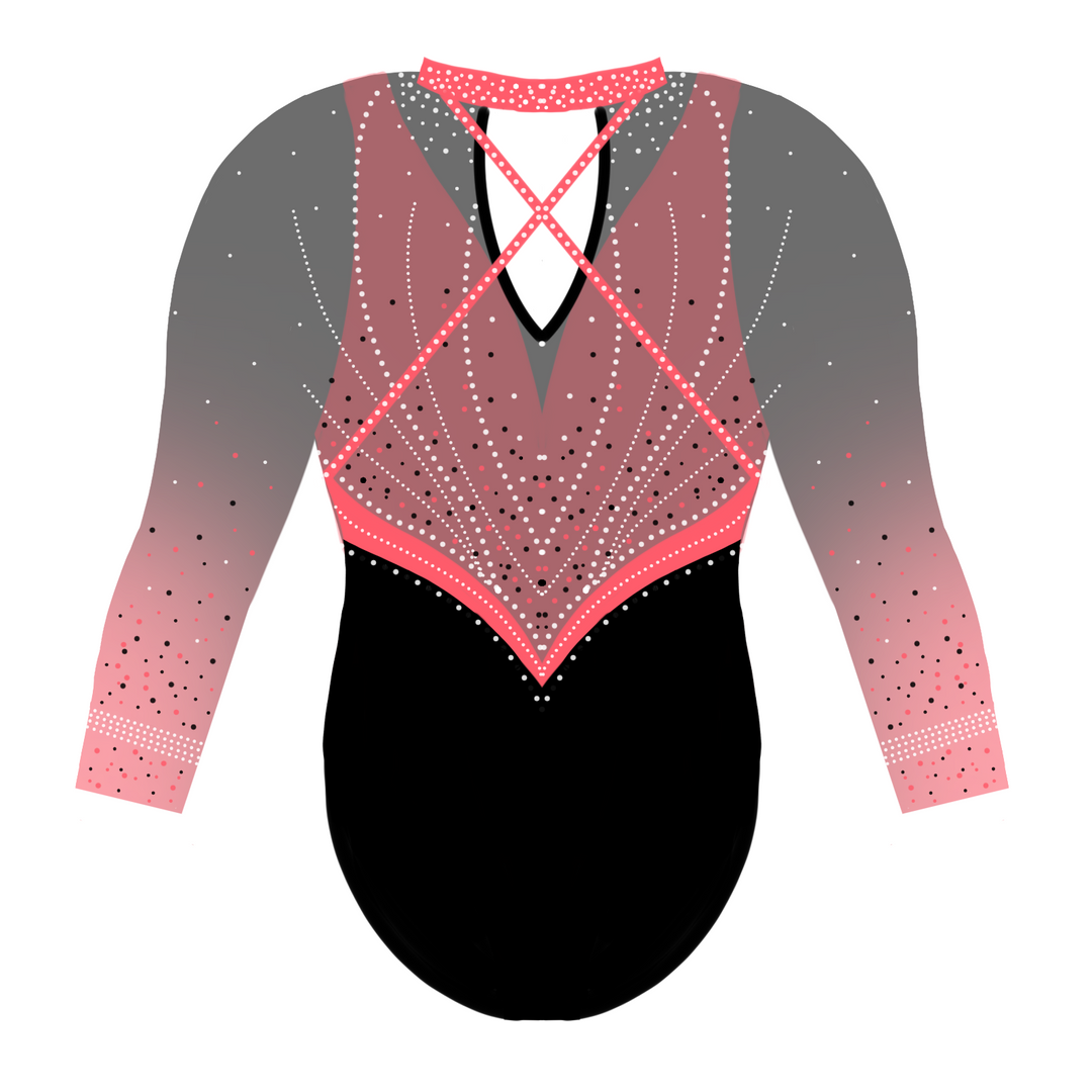 Combinaison de gymnastique KDO Alblasserdam Milou Bleu