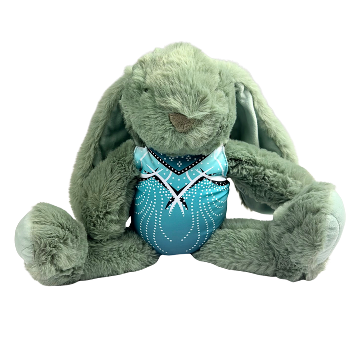 Konijn met Turnpakje Jade Mint