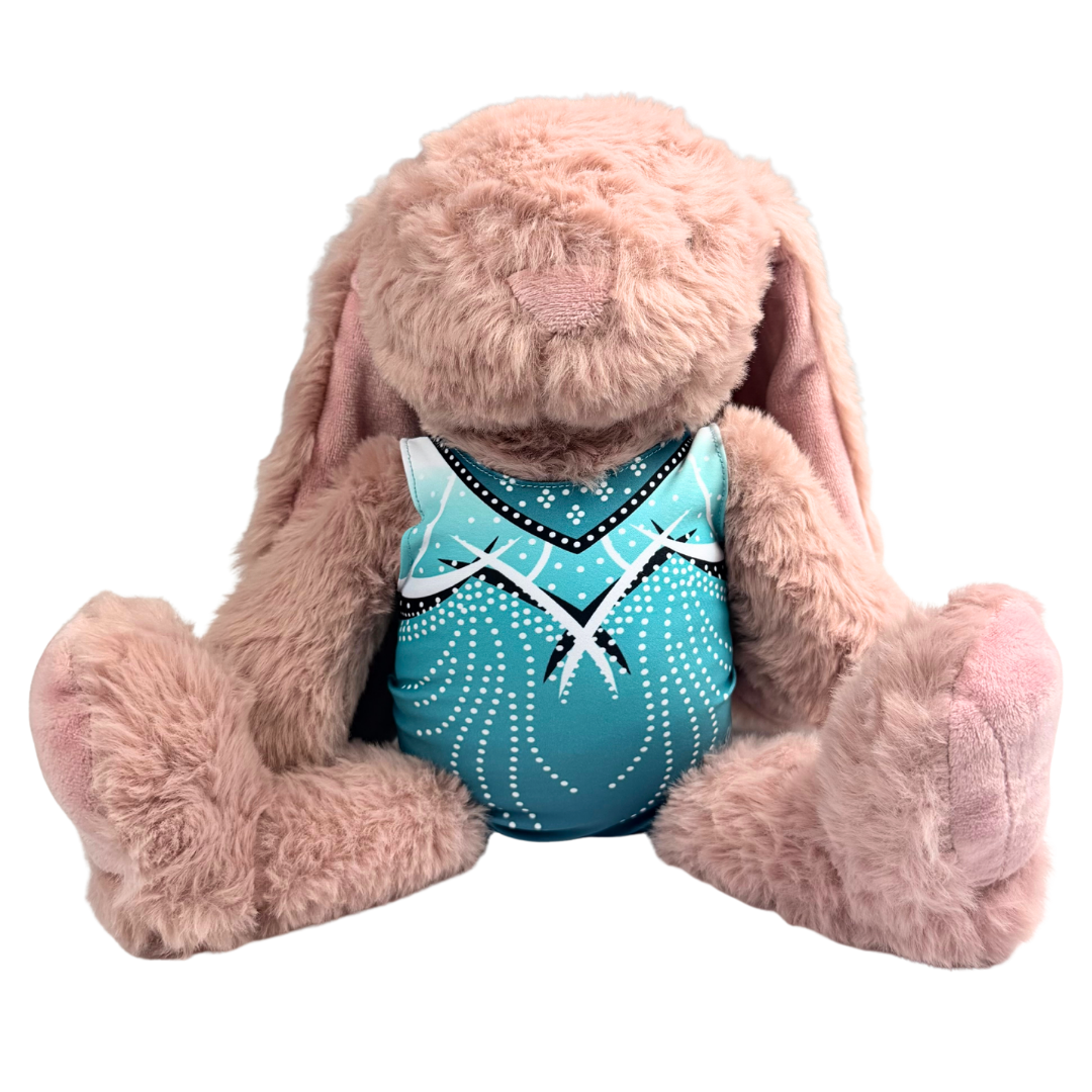 Konijn met Turnpakje Jade Mint