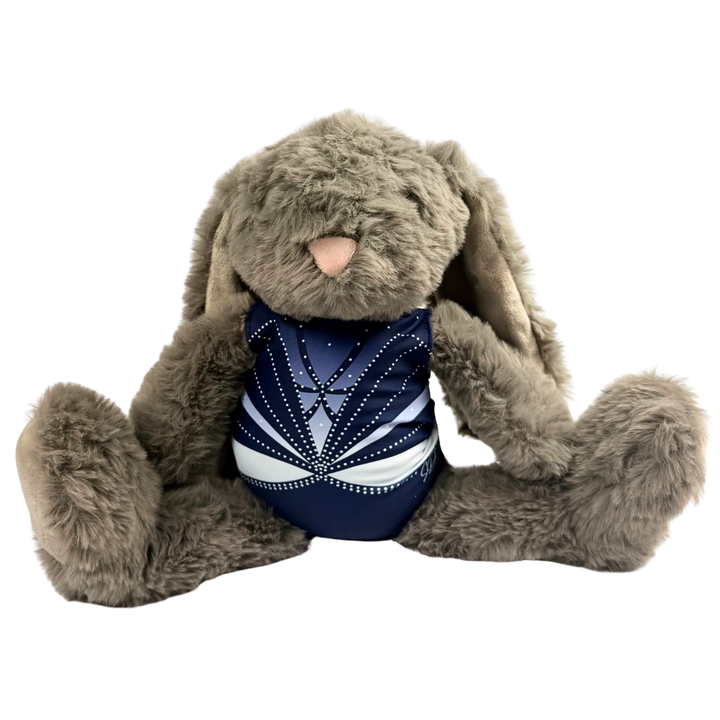 Konijn met Turnpakje Roos Navy