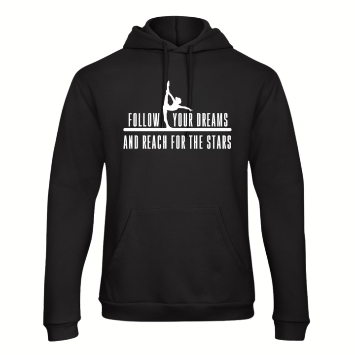 Pull / Sweat à capuche blanc Gymnastique 