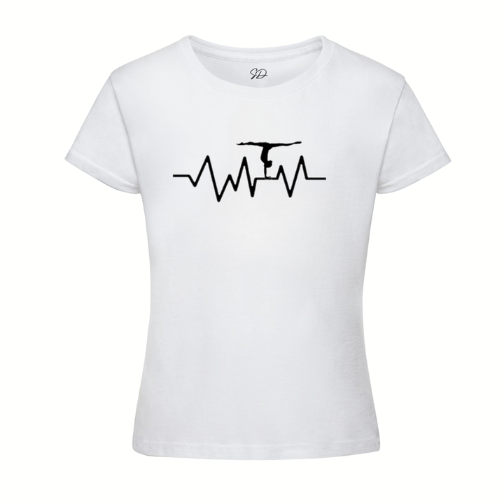 T-Shirt White Gymnastics 