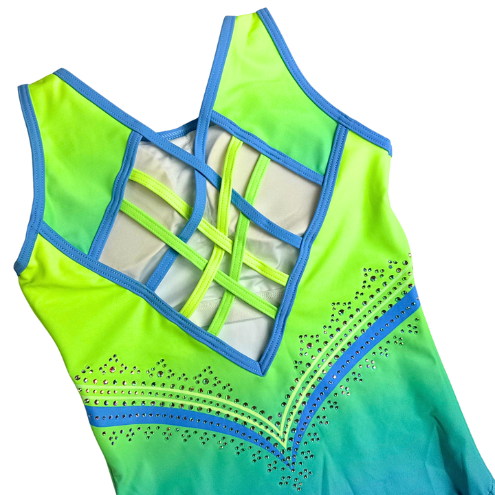 Turnpakje Little Stars Enchanted Blauw Geel