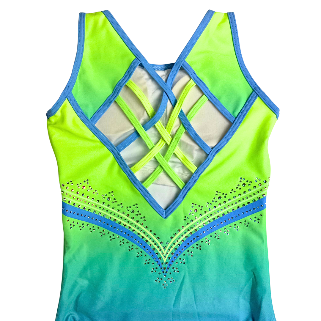 Turnpakje Little Stars Enchanted Blauw Geel