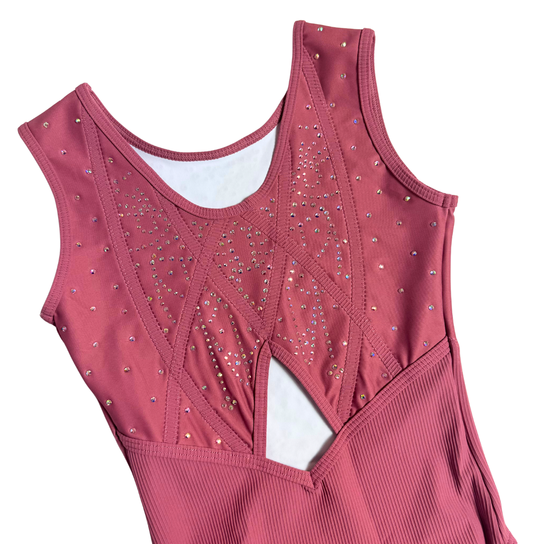 Justaucorps Lynn Bordeauxrose