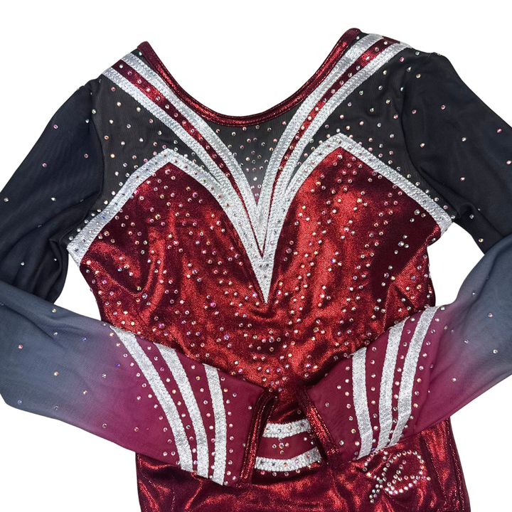 Turnpakje Maddie Bordeaux Zwart