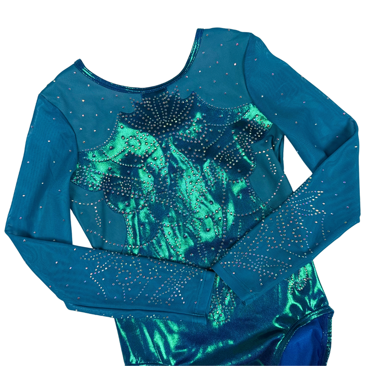 Justaucorps Mila Pacblue Kelly Manches Longues