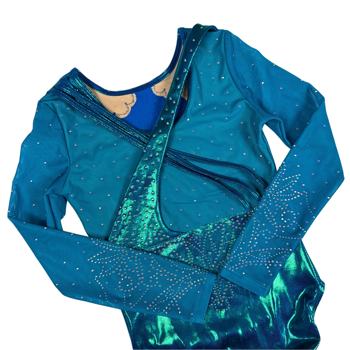 Justaucorps Mila Pacblue Kelly Manches Longues